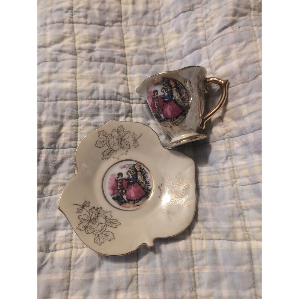 Vintage Meissen Vienna Tea Cup And Saucer